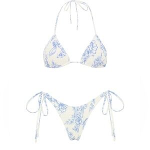 Triangl Vinca Indigo BIKINI BOTTOMS ONLY